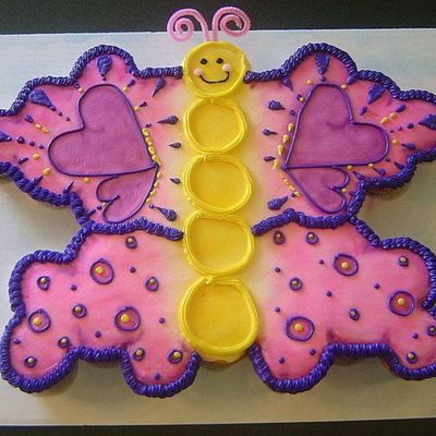 Butterfly Cupcake Cake