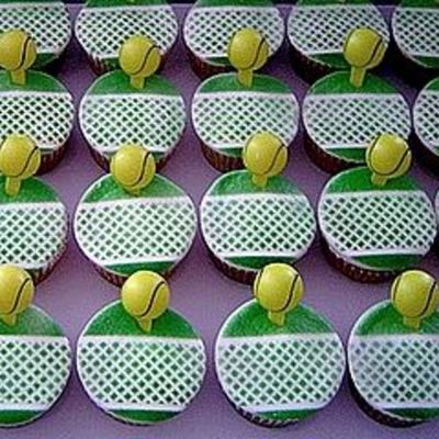 Tennis Cupcakes