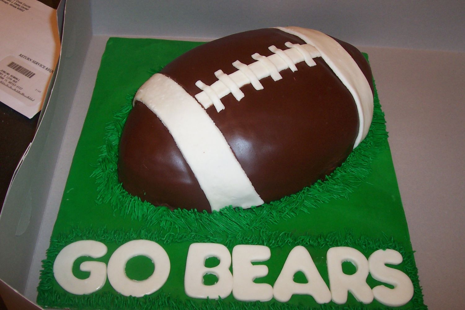Another Football Cake