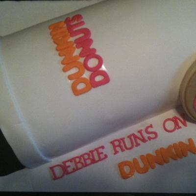 Dunkin Donuts Cake