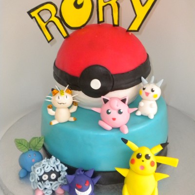 Pokemon Cake
