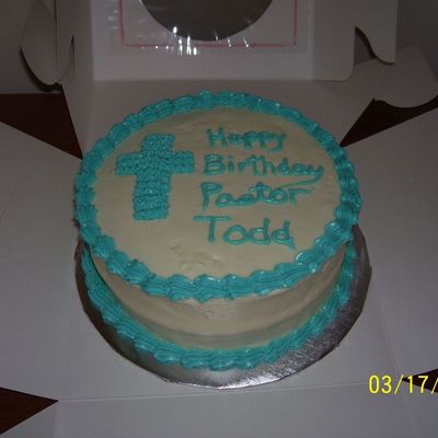 Pastor Todd's Birthday