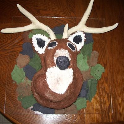 Deer Head Cake