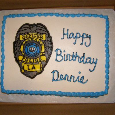 Police Cake