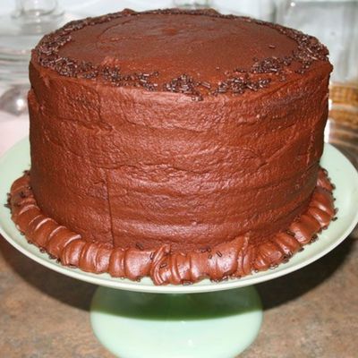 Simple & Delicious Chocolate Birthday Cake