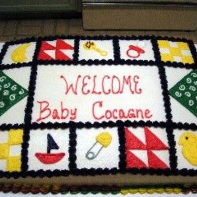 Primary Color Baby Quilt