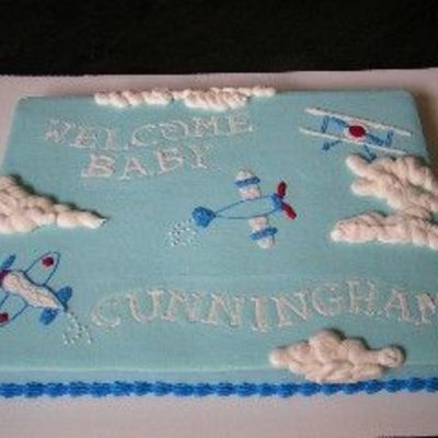 Airplane Baby Shower