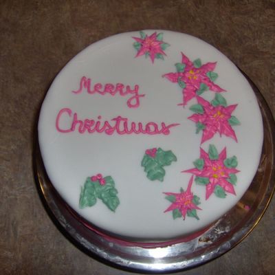 Christmas Cake For Work