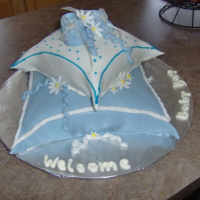Baby Boy Shower Cake