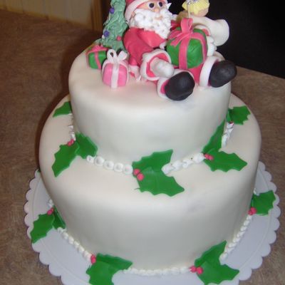 Santa Cake
