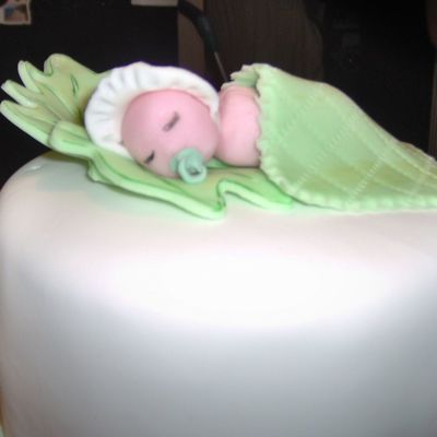 Baby On Top Of Jungle Cake