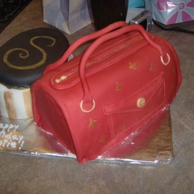 Purse Cake/present For My Sister's Bday
