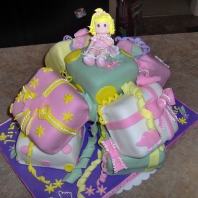 Precious Moments Baby Shower Cake