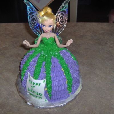 Tinkerbell Smash Cake