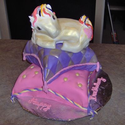 My Little Pony Pillow Cake