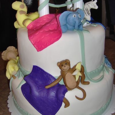 Another View Of The Jungle Cake