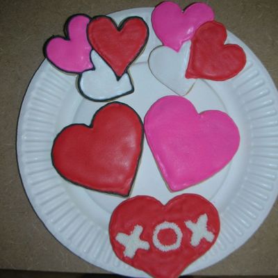 More Valentines Day Cookies