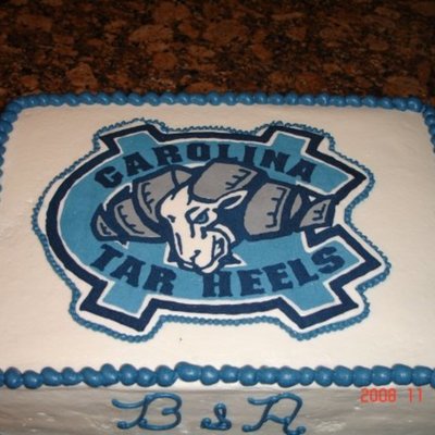 Unc Tarheels Grooms Cake