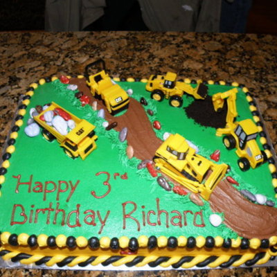 Construction Cake For Birthday
