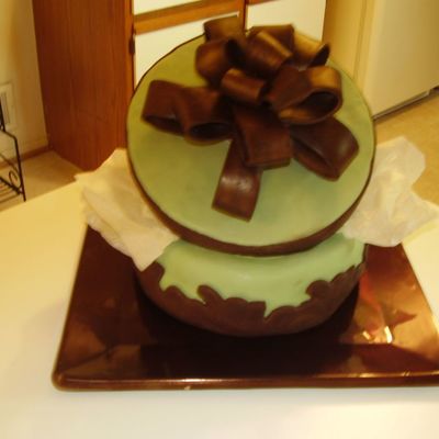 Hat Full Of Flower - Back View