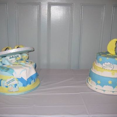 Baby Boy Shower Cakes