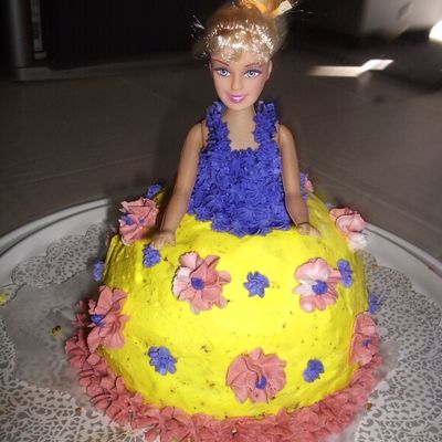 My First Attempt After Taking Level 1 In Cake Decorating