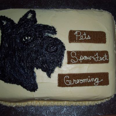 Schnauzer Cake