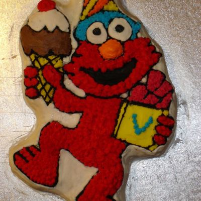 Elmo Cake