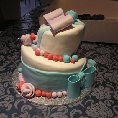 First Ever Topsy Turvy/mad Hatter Cake