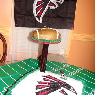 Atlanta Falcons Cake