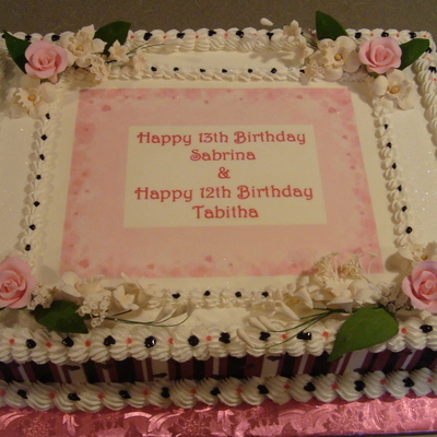 Blac, White And Pink