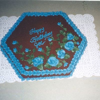 Brownie Cake With Buttercream