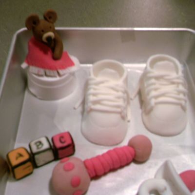 Fondant Baby Pieces