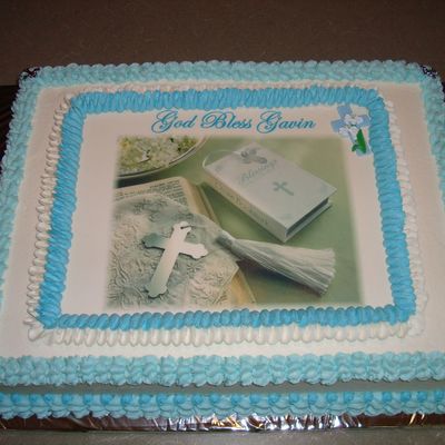 Baptismal Cake