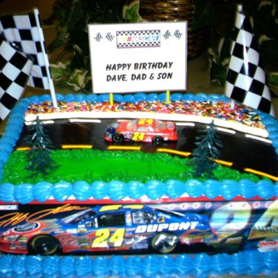 Jeff Gordon Cake