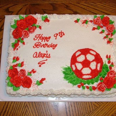 Happy 9Th Birthday -Soccer Player