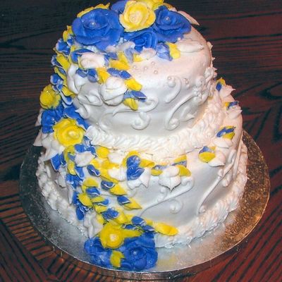 Lsu Fan Wedding Cake