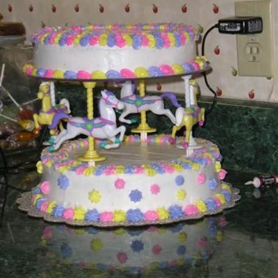 Carousel Cake