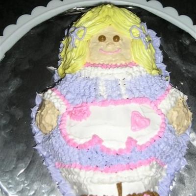 Cute Baby Doll Cake