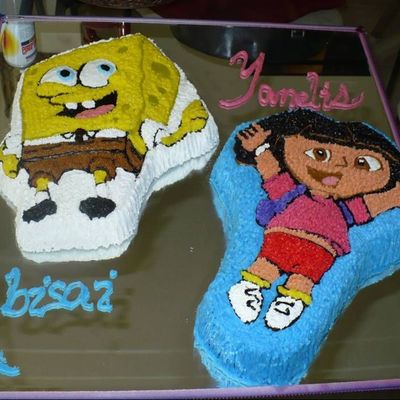 Dora & Sponge Bob