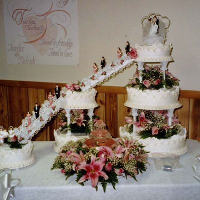 Lillies, Roses, And Scrolls