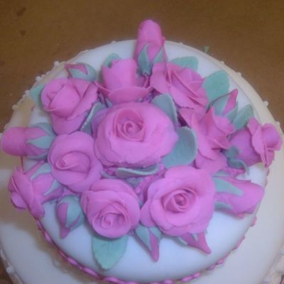 Fondant Roses