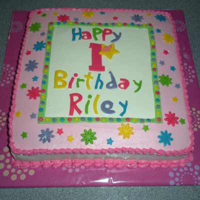 Bright First Birthday