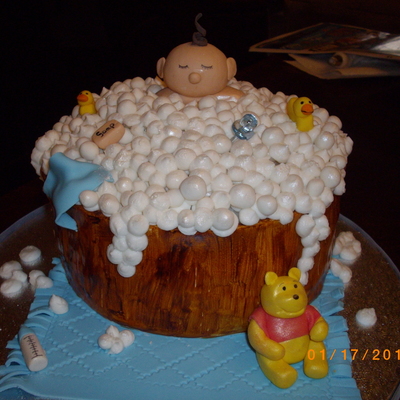 Winne The Pooh And A Bubble Bath