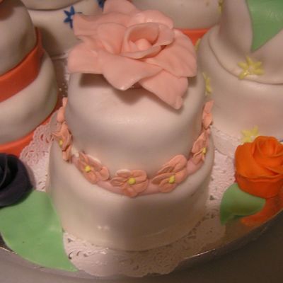Mini Cake Rose