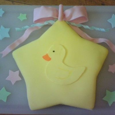 Julie's Baby Shower Cake