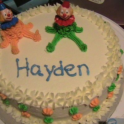 Clown Cake--Wilton Class