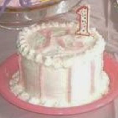 Babys First Birthday Cake