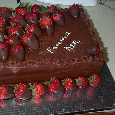 Ken's Goodbye Cake