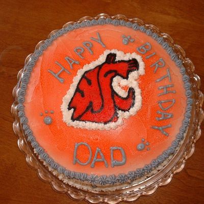 First Decorated Cake